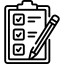 ícone checklist